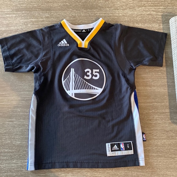 Genuine NBA Adidas Golden State Warriors Durant 35 Jersey - Picture 1 of 6
